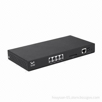 4-port FXS/FXO Asterisk VoIP PBXs with Video Calls VoIP Connect to VoIP ATA/VoIP Phone IP04